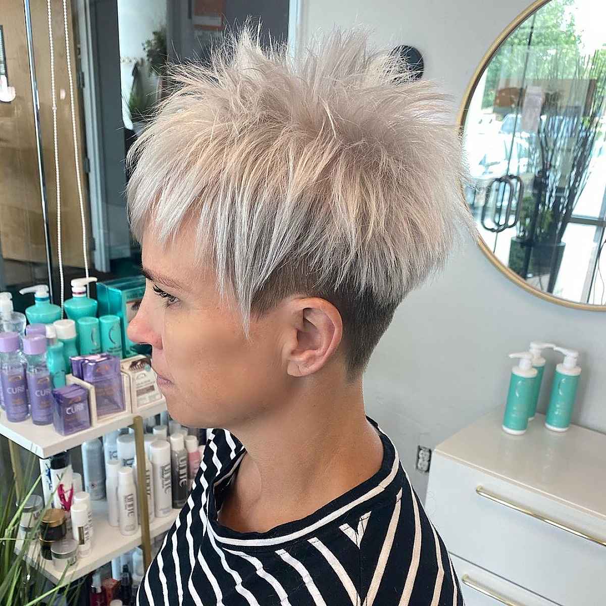 Punk Pixie Cut for Short Hair