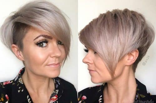 Short hairstyles and haircuts for women over 40